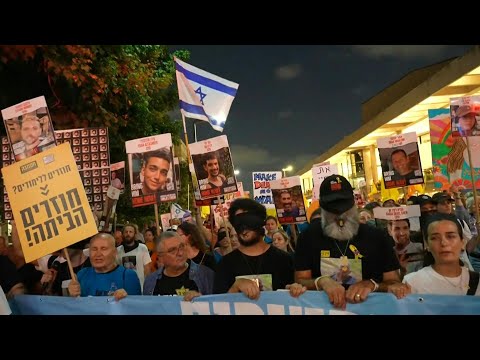 Israelis rally in Tel Aviv for release of hostages as Gaza talks resume | AFP