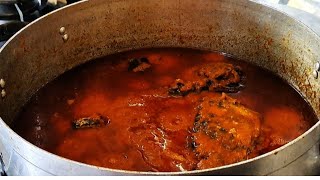 Tomato stew with fried fish, easy recipe for beginners [delicious stew 😋