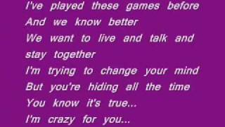 Letting You Down- Jonas Brothers. Lyrics