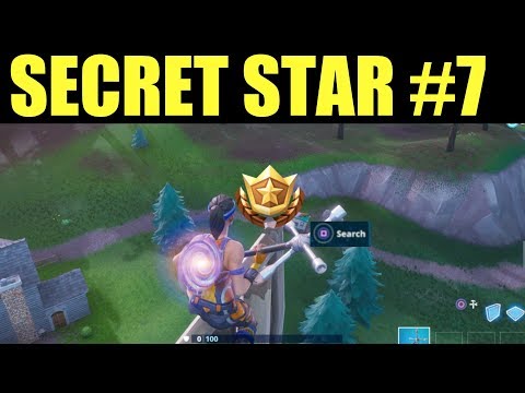 Secret Battlestar week 7 Discover Challenges Location (Fortnite Season 8)