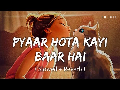 Pyaar Hota Kayi Baar Hai (Slowed + Reverb) | Arijit Singh | Tu Jhoothi Main Makkaar | SR Lofi