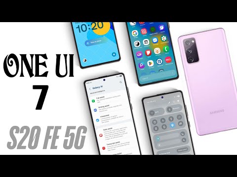 How to Install ONE Ui 7.0 in GALAXY S20 FE 5G🔥