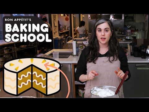 Claire Teaches You Cake Frosting (Lesson 3) | Baking School | Bon Appétit