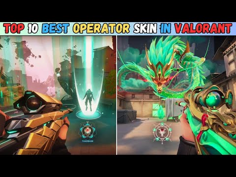 Top 10 Best Operator Skin in Valorant.