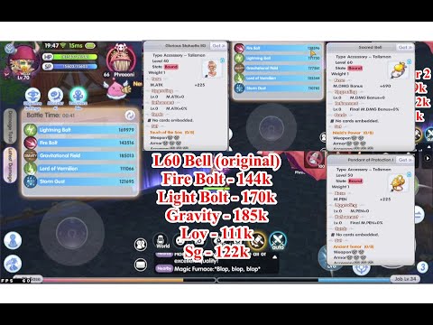 ROX - How Fixed Magic Damage Bonus benefit Wizard Part 2