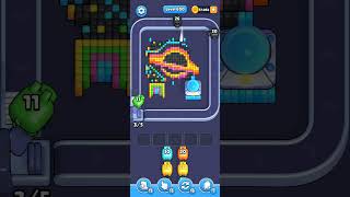 Pixel Flow Level 600 #gaming #puzzle