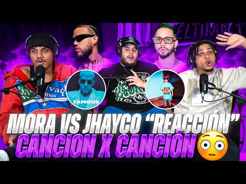 JHAYCO vs MORA “REACCIÓN” CANCIÓN x CANCIÓN ¿cual es mejor? 🤨