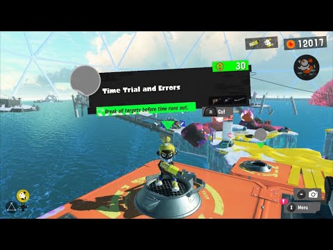 Splatoon 3 - Hero Mode - Site 3-6 (All Weapons): Time Trial and Errors