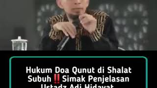 Download lagu Hukum Doa Qunut di Shalat Subuh!!Simak Penjelasanya bersama||Ustadz Adi Hidayat.Lc,Ma mp3