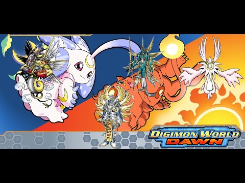 Digimon World Dawn: Going Digital Ep 27 Airdramon Data and the Three Archangels