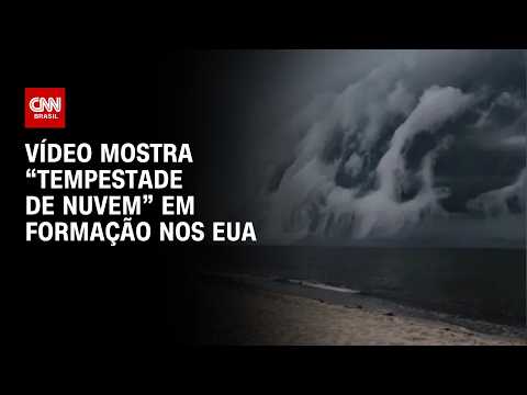 Vídeo de “tempestade de nuvem” nos EUA viraliza na internet; confira | CNN BRASIL