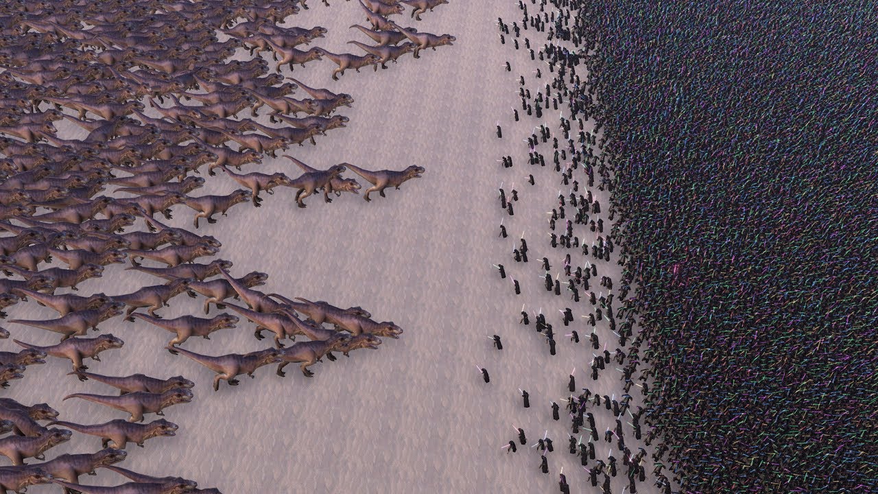 3000 TREX vs 20000 JEDI