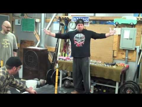 First Attempt - 268-lbs (Miss due to slipped grip)