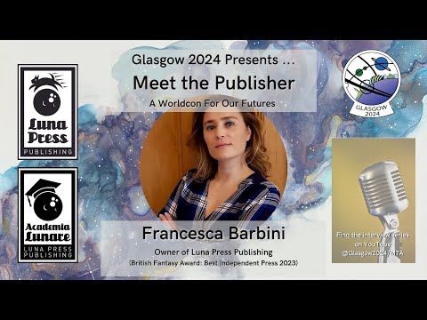 Meet the Publisher - Francesca T Barbini (RCMD)