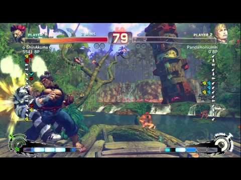 0ShinAkuma0 [Akuma] vs Pandamoniumm [Cody] SSF4 Endless Battle Matches - Xbox Live