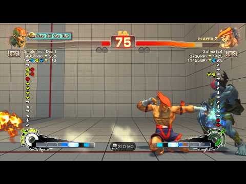 USFIV~ Dhalsim (Smokeless Dead) vs.  Adon (Sulma 7x4) HD