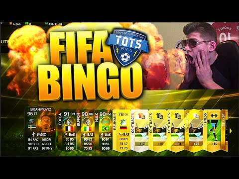 BEST EVER & WORST EVER PACK LUCK IN FIFA BINGO!!! - Incredible TOTS Fifa 15 Pack Opening