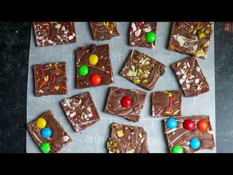 Chocolate bark recipe | christmas bark | easy holiday sweet treats | chocolate bark for gift basket