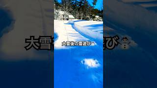 🇺🇸大雪の後は、みんなで雪遊び⛄️#アメリカ子育て #アメリカ生活 #大雪 #ボストン