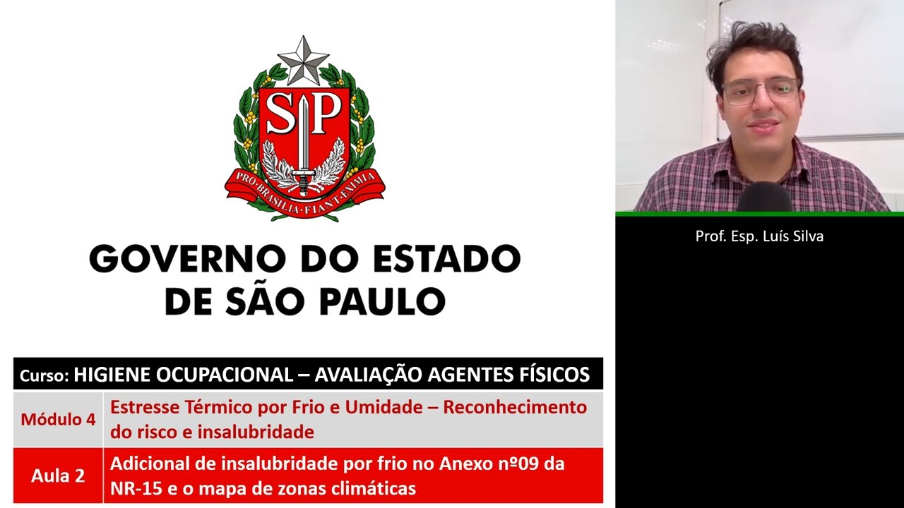 Higiene Ocupacional: INSALUBRIDADE POR FRIO NO ANEXO Nº09 DA NR-15 E O MAPA DE ZONAS CLIMÁTICAS