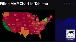 Filled Map in Tableau | Step-by-Step Tutorial for Beginners