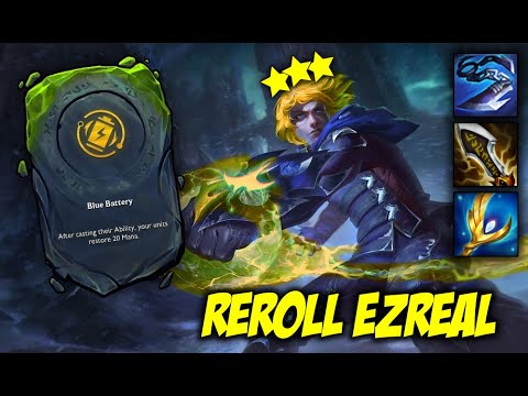 Strongest Reroll Comp - Ezreal Reroll