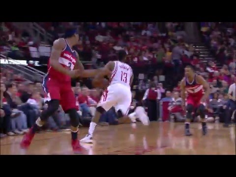James Harden Drops 40 on the Wizards
