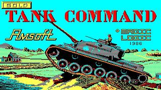 [Amstrad CPC] Tank Command - Longplay