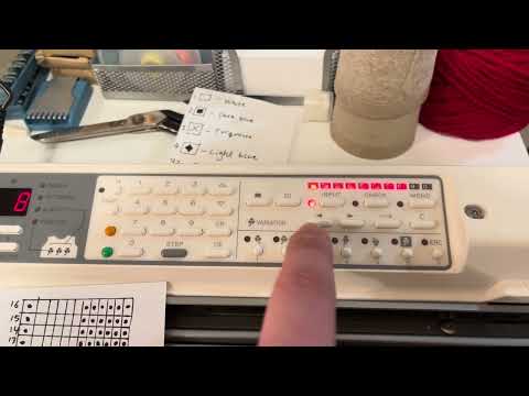 How To Make/Store/Delete Your Own Patterns & How To Use The Pattern Cartridges On The Brother KH-270