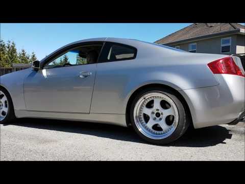 Infiniti G35 Berk Technology Resonated Test pipes & Megan Racing Y Pipe Exhuast | AnthonyJ350