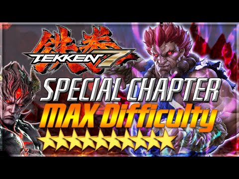 Tekken 7 - Special Chapter (10 Stars) | Beating Akuma on MAX Difficulty! (gone wrong..🥵)