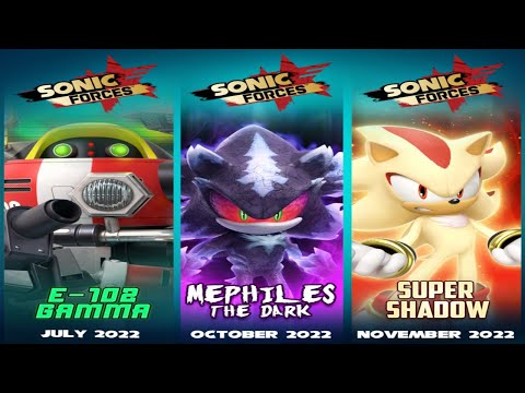 Sonic Forces - Mephiles the Dark, Super Shadow and E-102 Gamma New Runners This Year Gameplay