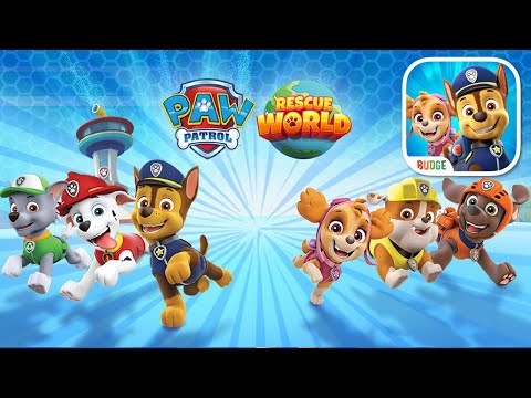 PAW Patrol Rescue World with Chase, Skye, Marshal & Zuma Gameplay