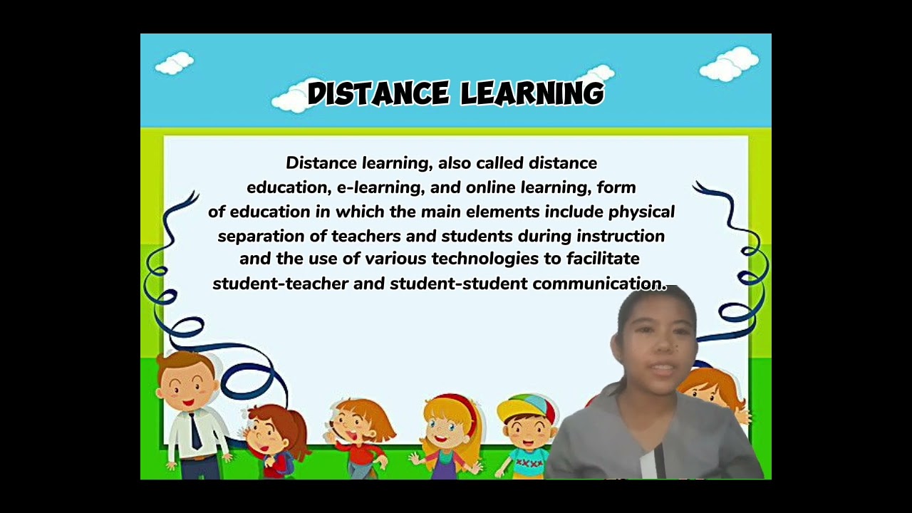 TECHNOLOGY-BASED ONLINE/E-LEARNING AND DISTANCE LEARNING (ED203)