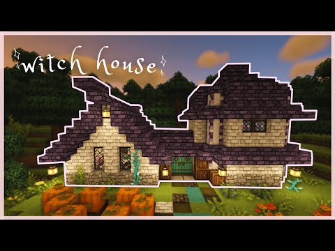 Minecraft | Witch House Tutorial 🧙‍♀️✨