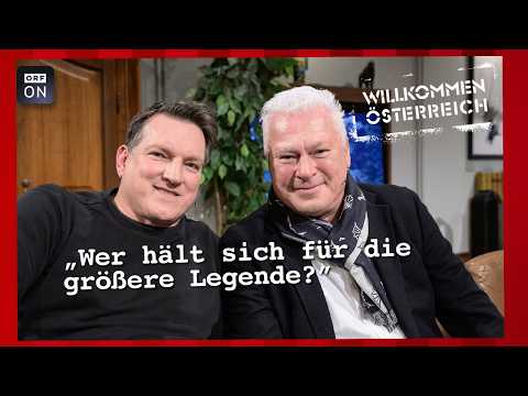 Zwei Legenden bei "Willkommen Österreich": Andi Herzog und Toni Polster