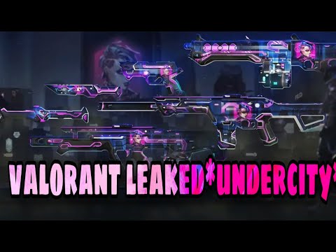 New bundle leaked *undercity* in (VALOranT)👀| look | #valorant #10dayschallenge #leakedvideo