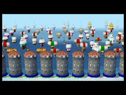 EMPIRE EARTH: 1 VS 7 HARD COMPUTERS IN LESS THAN 30 MINUTES - PREHISTORIC TO NANO