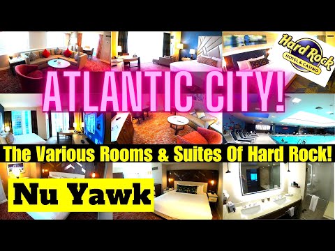 🟡 Atlantic City | Join Me On An Extensive Tour Of The Various Rooms & Suites Of The Hard Rock Towers
