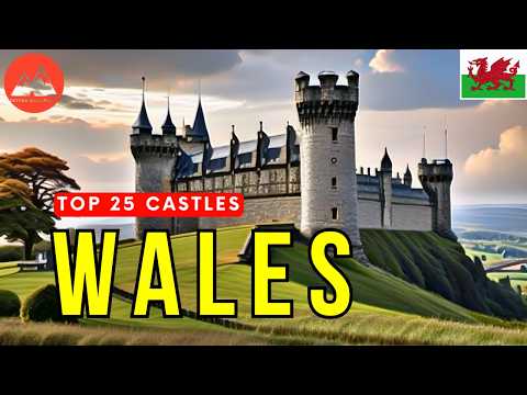 25 Amazing Castles in Wales | Amazing Places to Visit in Wales | Wales Travel Video 4K