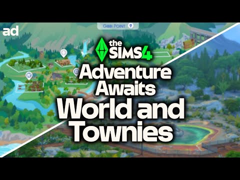 Adventure Awaits World and Townies first look! Gibbi Point overview