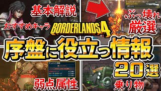 【ボーダーランズ4】初心者に役立つ序盤の必見知識まとめ、厳選方法、弱点解説、ぶっ壊れ武器、レジェンダリー【ボダラン4】