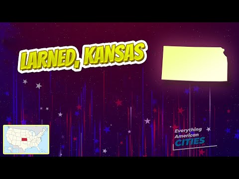 Larned, Kansas ⭐️🌎 AMERICAN CITIES 🌎⭐️