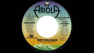 1979_141 - Chanson - Don't Hold Back -(45)