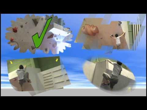 Natacha climbing finals at Bloc Comp Vol. 3