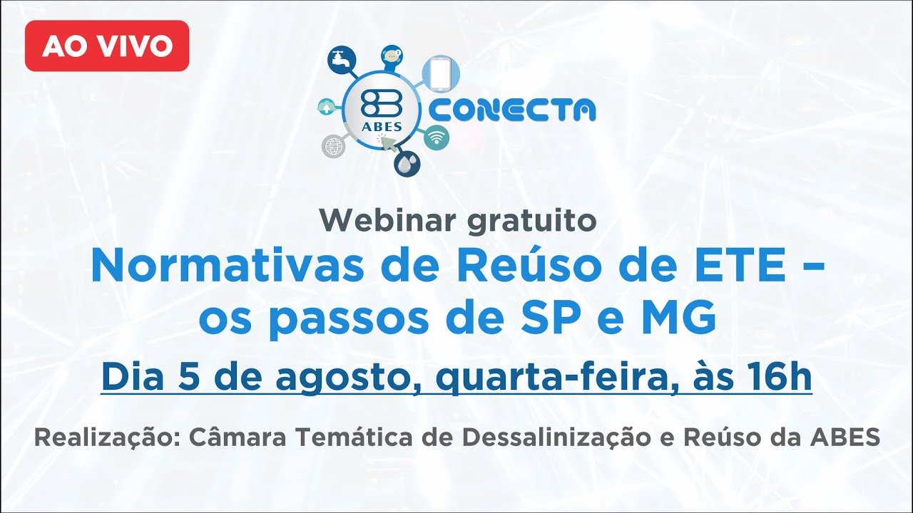 Normativas de Reúso de ETE – os passos de SP e MG