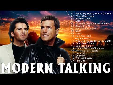 Modern Talking Greatest Hits Full Album Live 🎎   Best Of Modern Talking