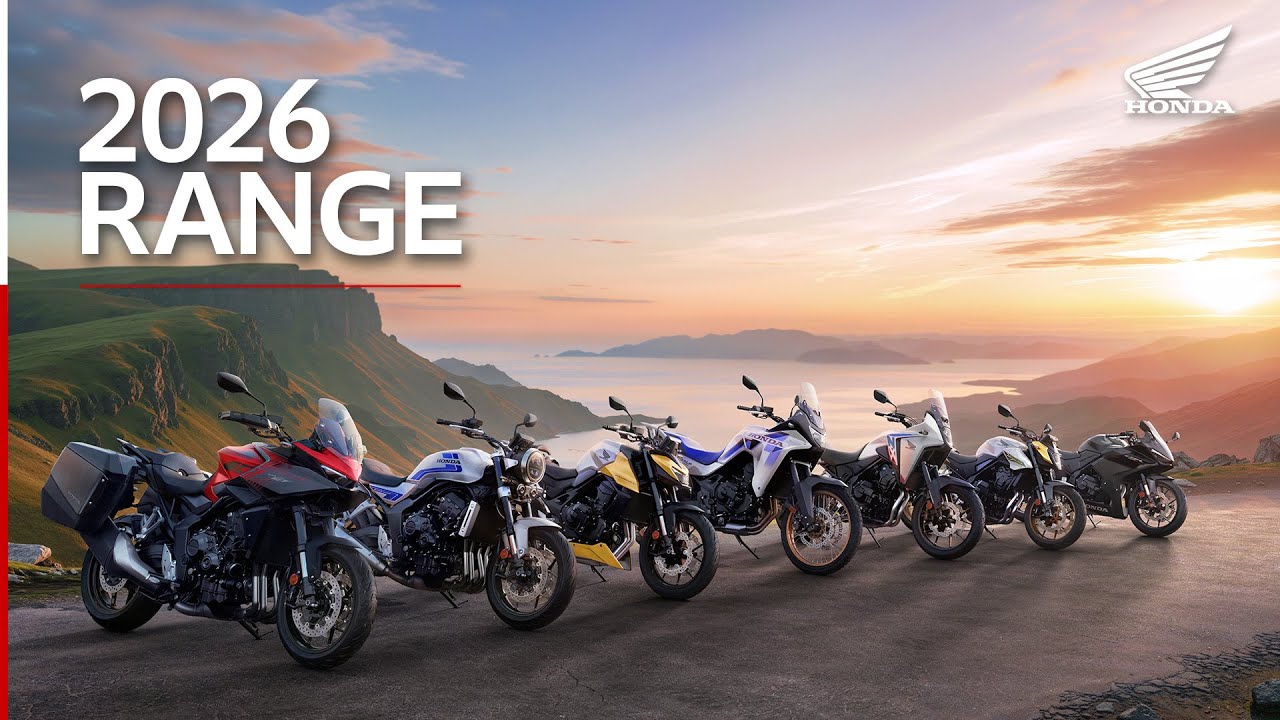 2026 Honda Motorcycles Range