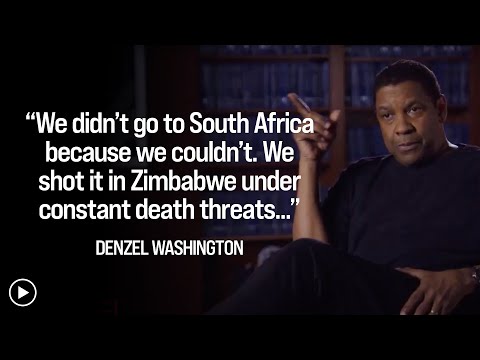 Denzel Washington on CRY FREEDOM