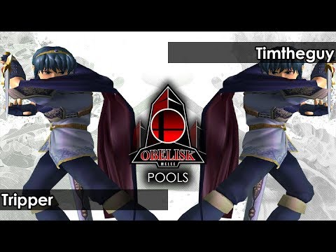 Melee: Tripper (Marth) V Timtheguy (Marth) - Obelisk 104 Tournament SSBM